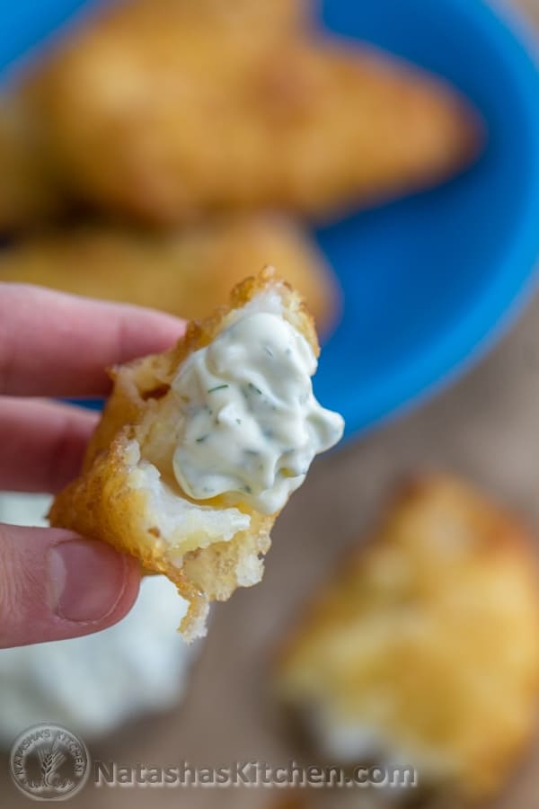 Try this quick and easy tartar sauce recipe and you'll never want store-bought again! | NatashasKitchen.com 